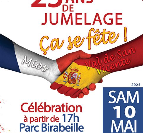 <ahref='https://www.villemios.fr/evenement/venez-feter-les-25-ans-du-jumelage/' title='Venez fêter les 25 ans du Jumelage !'>Venez fêter les 25 ans du Jumelage !