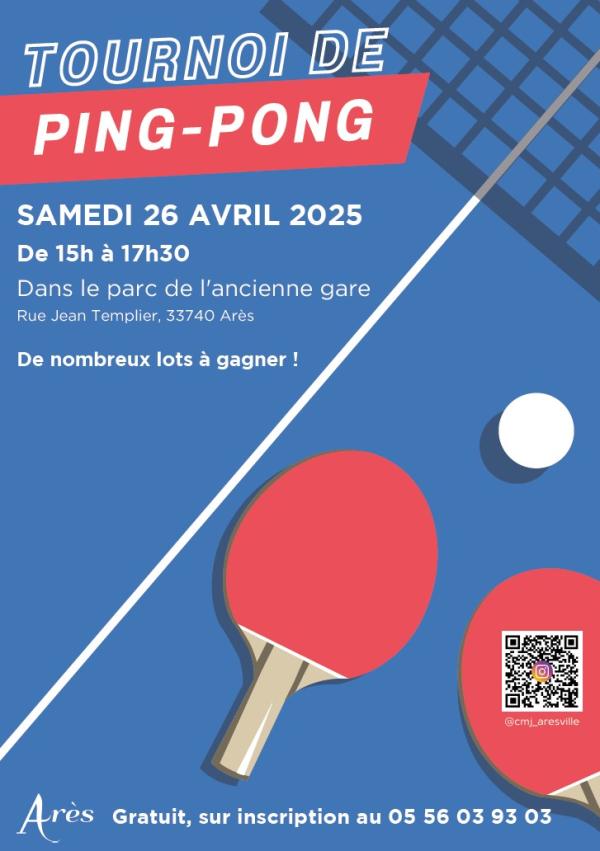 Tournoi de ping-pong