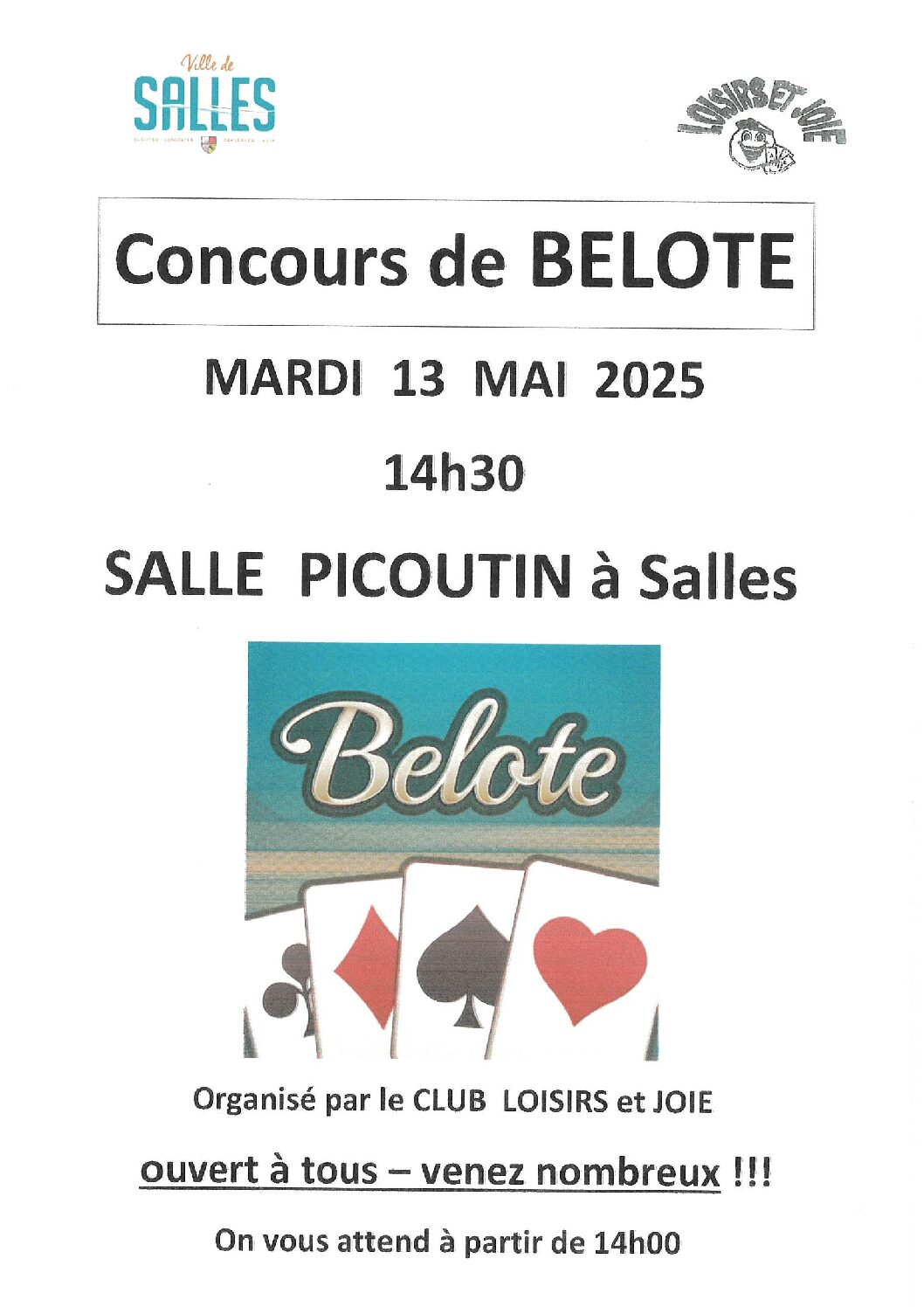 Concours de belote