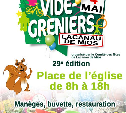 <ahref='https://www.villemios.fr/evenement/29eme-edition-de-la-foire-a-la-brocante-et-vide-greniers/' title='29ème édition de la Foire à la brocante et vide-greniers'>29ème édition de la Foire à la brocante et vide-greniers