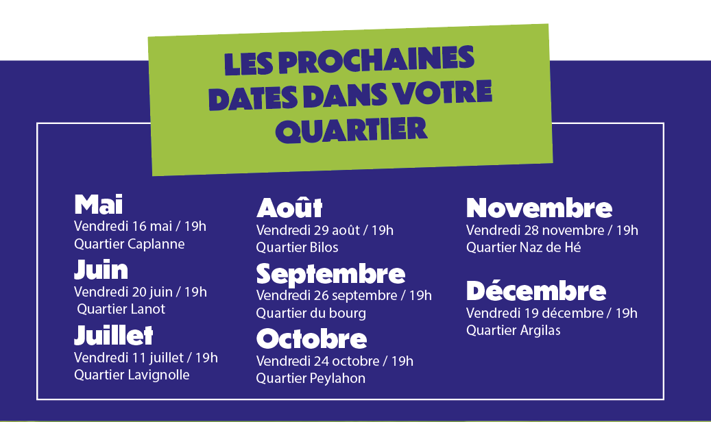 Rendez-vous près de chez vous