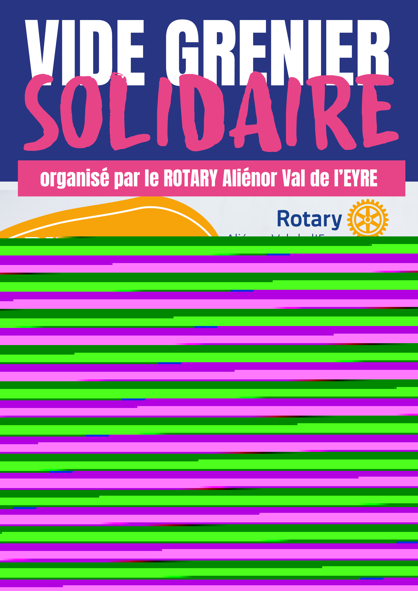 Vide-grenier du Rotary Club