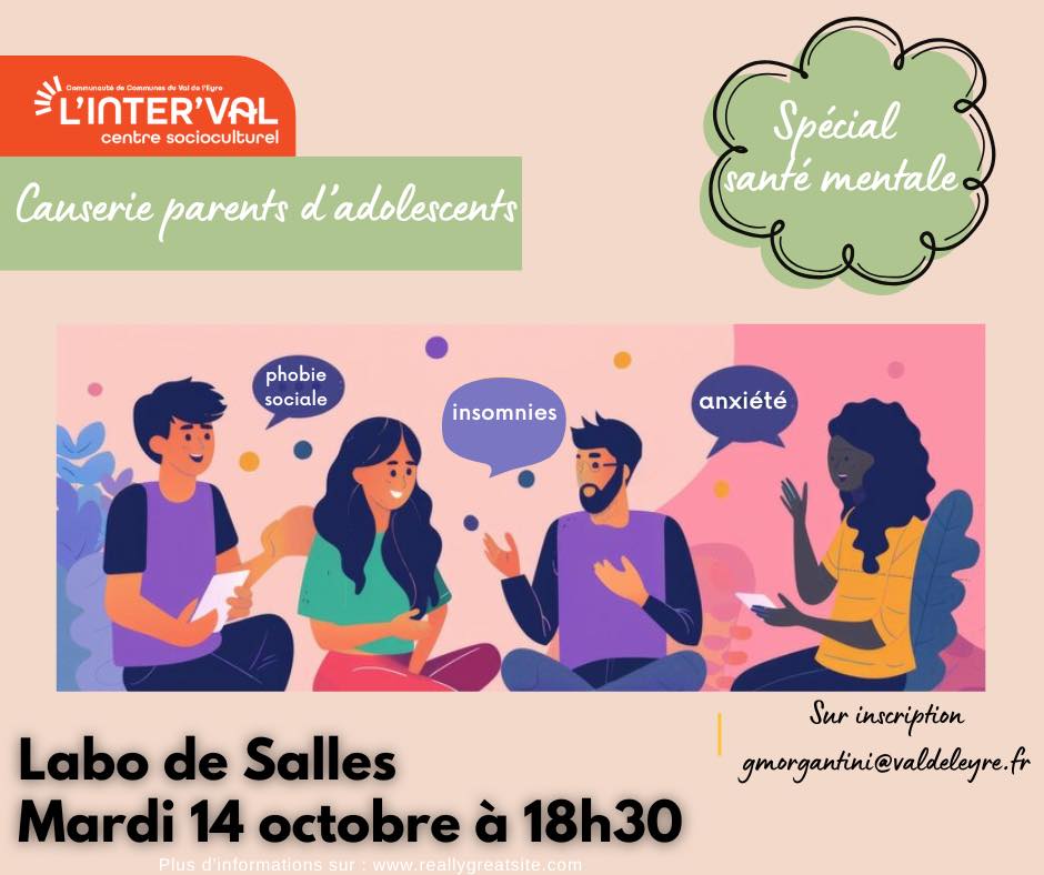 Causerie des parents d’adolescents