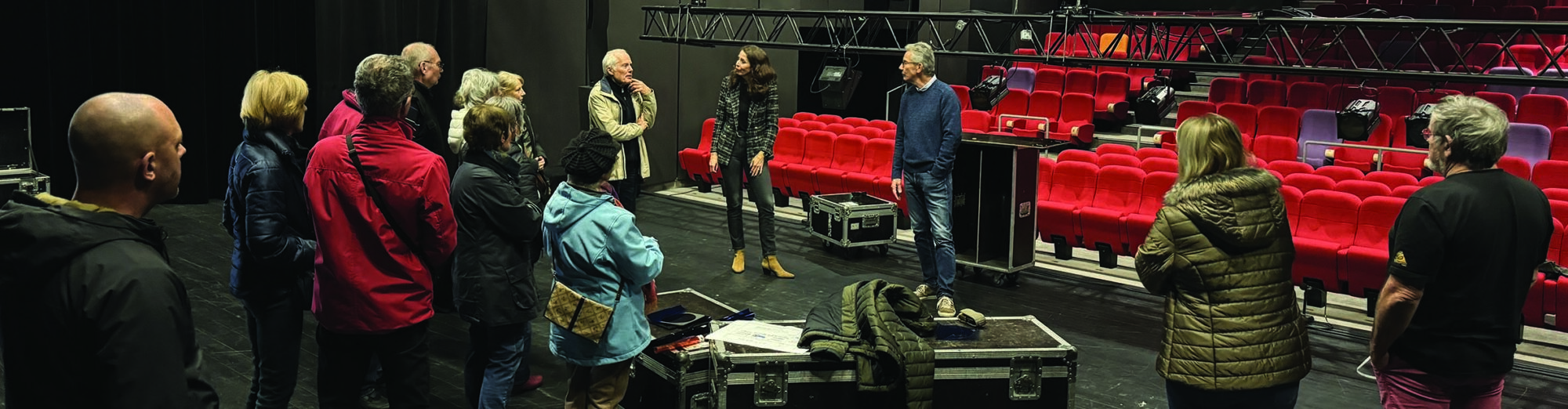 Visite des coulisses du Théâtre La Dolce Vita