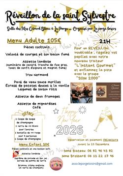Réveillon de la Saint Sylvestre au Porge