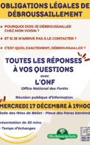 Obligations légales de débroussaillement !