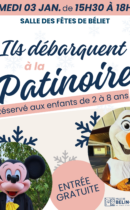 Mickey et Olaf débarquent à la patinoire !