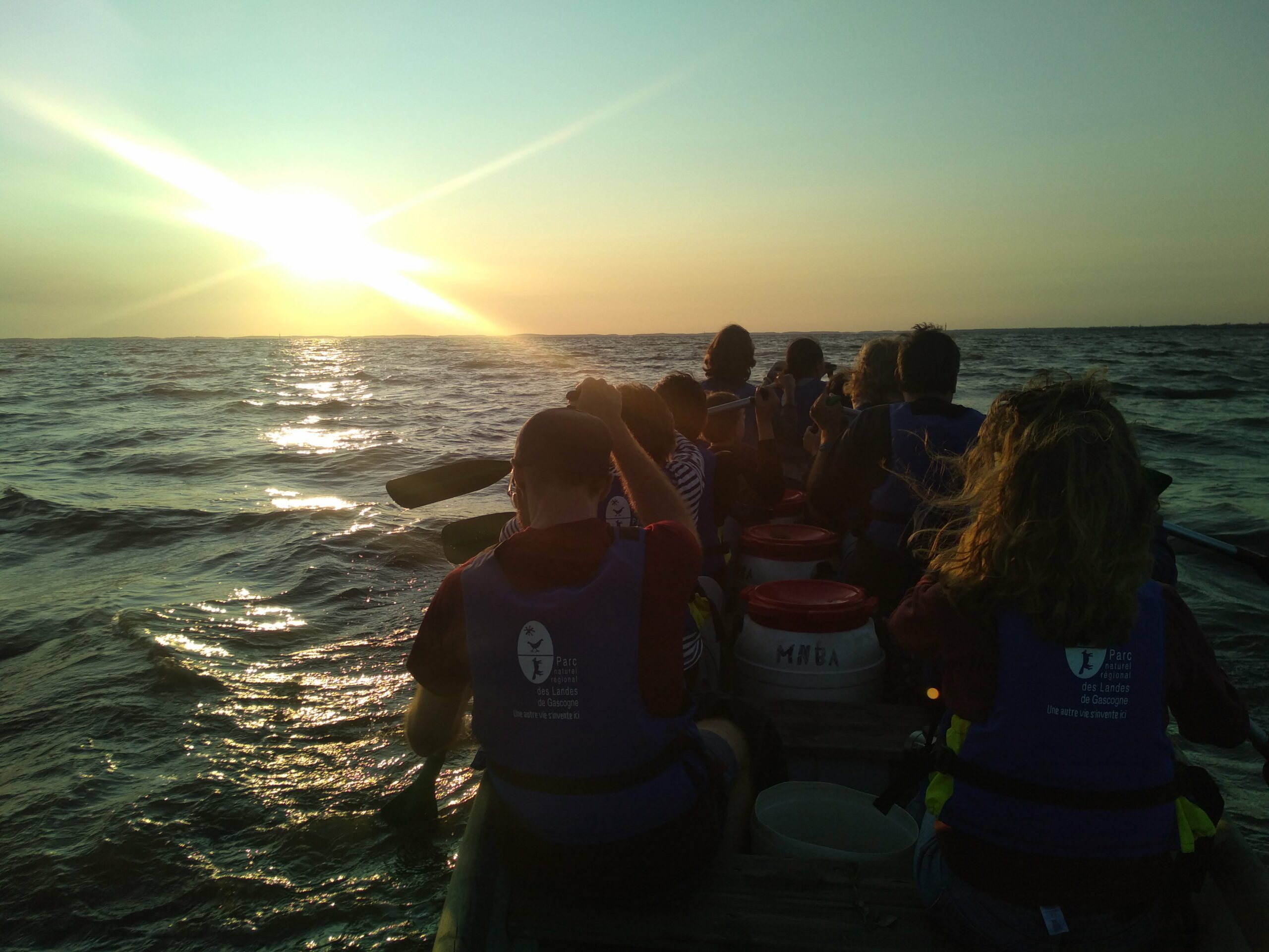 Visite guidée de la réserve ornithologique à pied et de son delta en canoë collectif