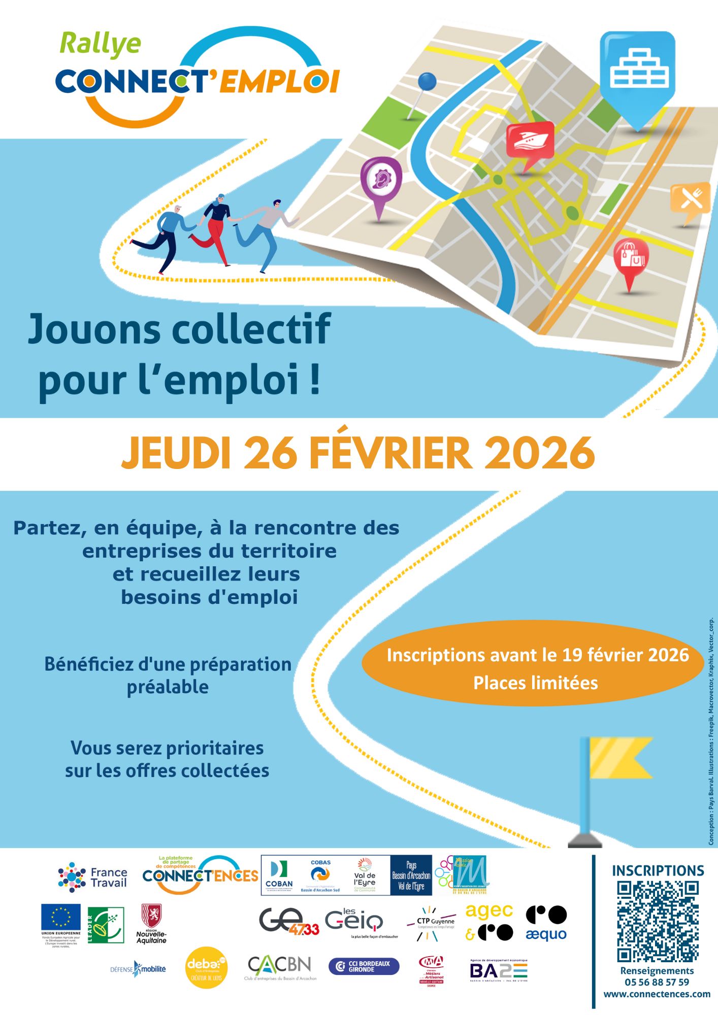 6ᵉ Rallye Connect’Emploi