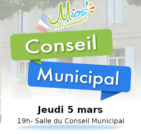 <ahref='https://www.villemios.fr/evenement/conseil-municipal/' title='Conseil Municipal'>Conseil Municipal