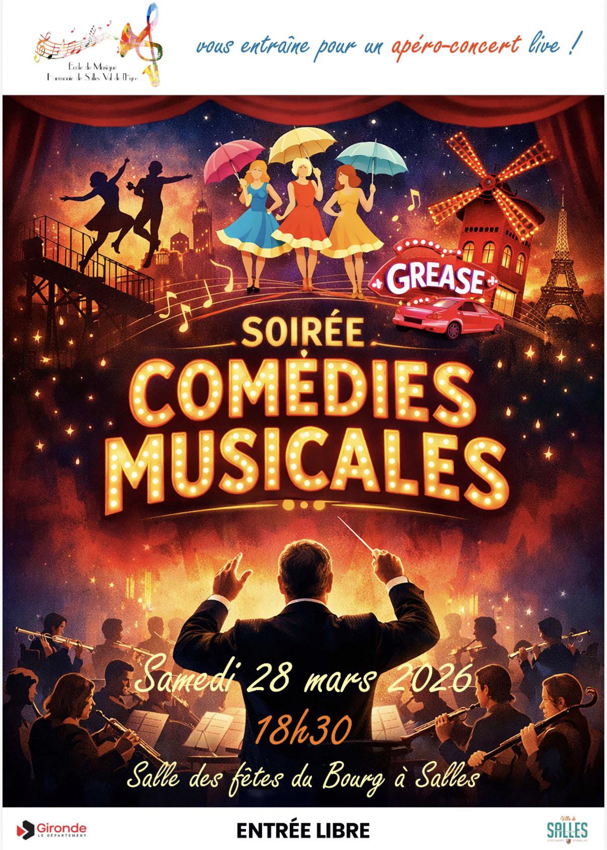 Concert de printemps de l’Harmonie