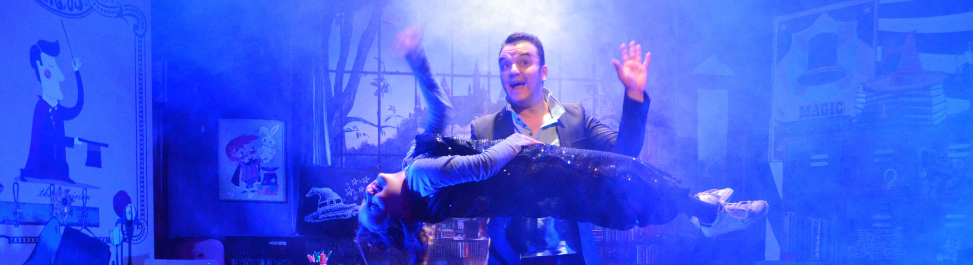 Spectacle jeune public : L&rsquo;Ecole des magiciens